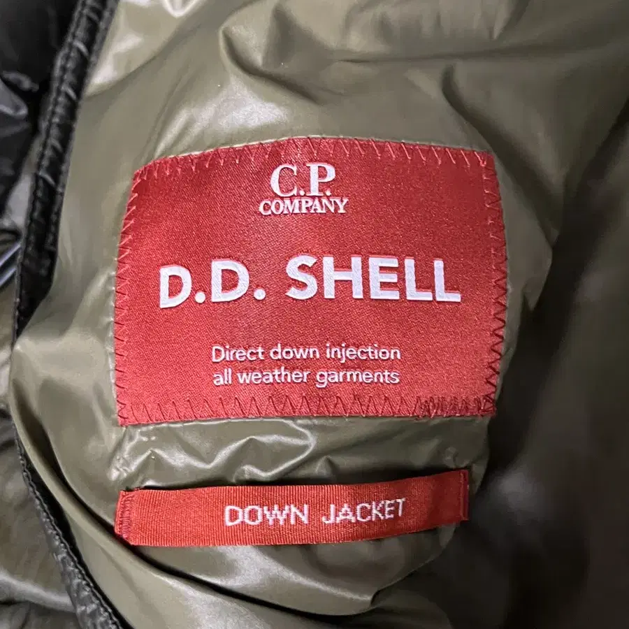 CP 컴퍼니 dd shell 다운 패딩