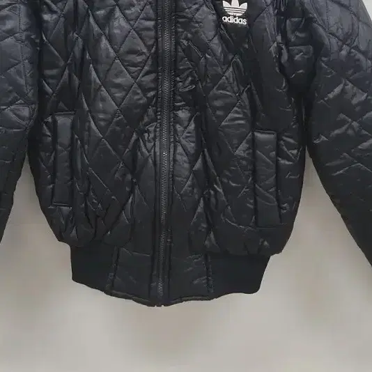 ADIDAS 아디다스 블랙 퀄팅패딩 자켓  공용 L A300