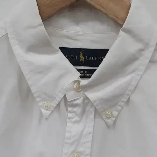 RALPH LAUREN 폴로 랄프로렌 화이트  셔츠 공용 L G A315