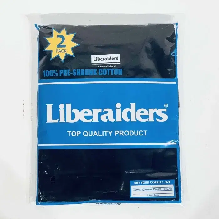 리버레이더스 liberaiders 팩 티셔츠 L 새제품