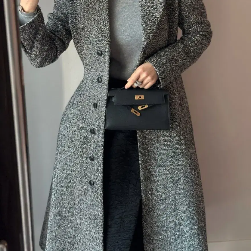 Joosooloo 주수루 코트/ACTRESS COAT/울코트 롱코트