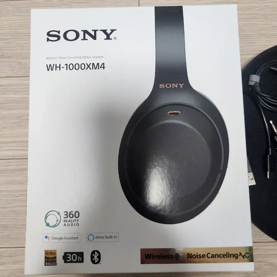 Sony WH-1000XM4 Black (Sony Korea Ver.)