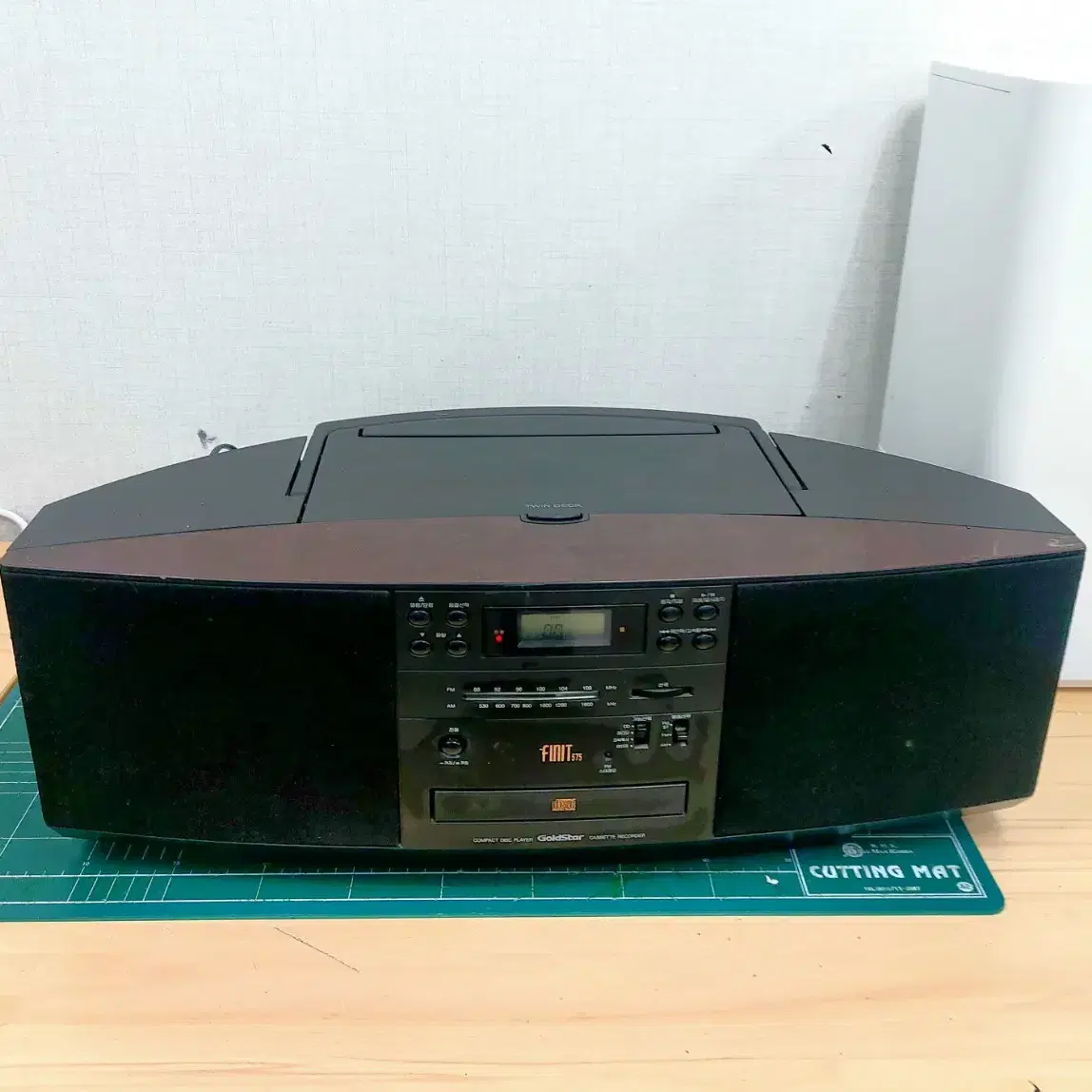 엘지 lg 골드스타 금성 라디오 cd-575 레트로 빈티지