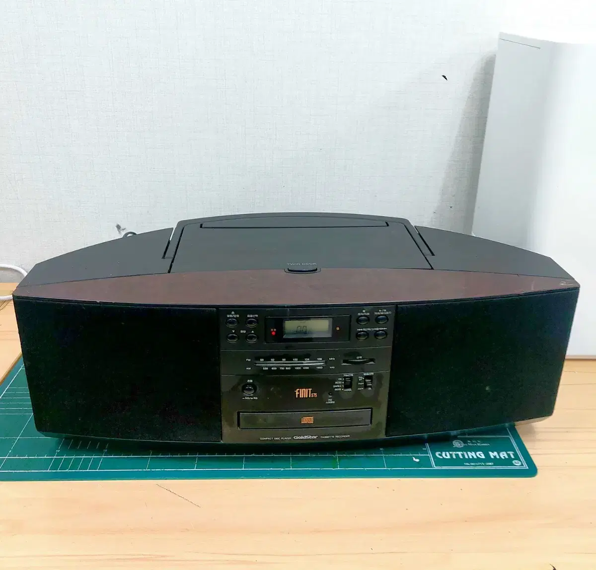 엘지 lg 골드스타 금성 라디오 cd-575 레트로 빈티지