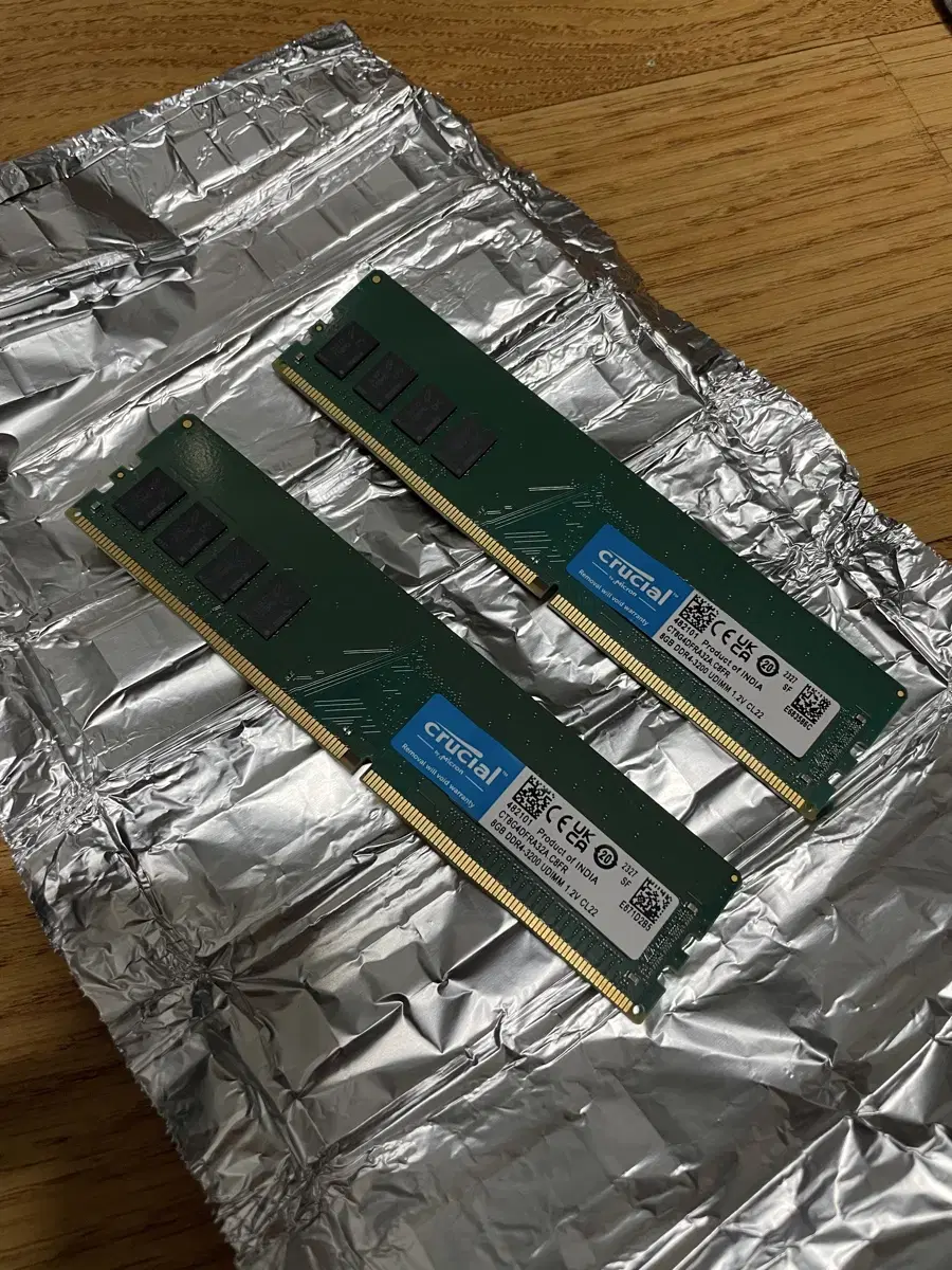 마이크론 DDR4 PC4-3200 25600 16GB(8GB*2)