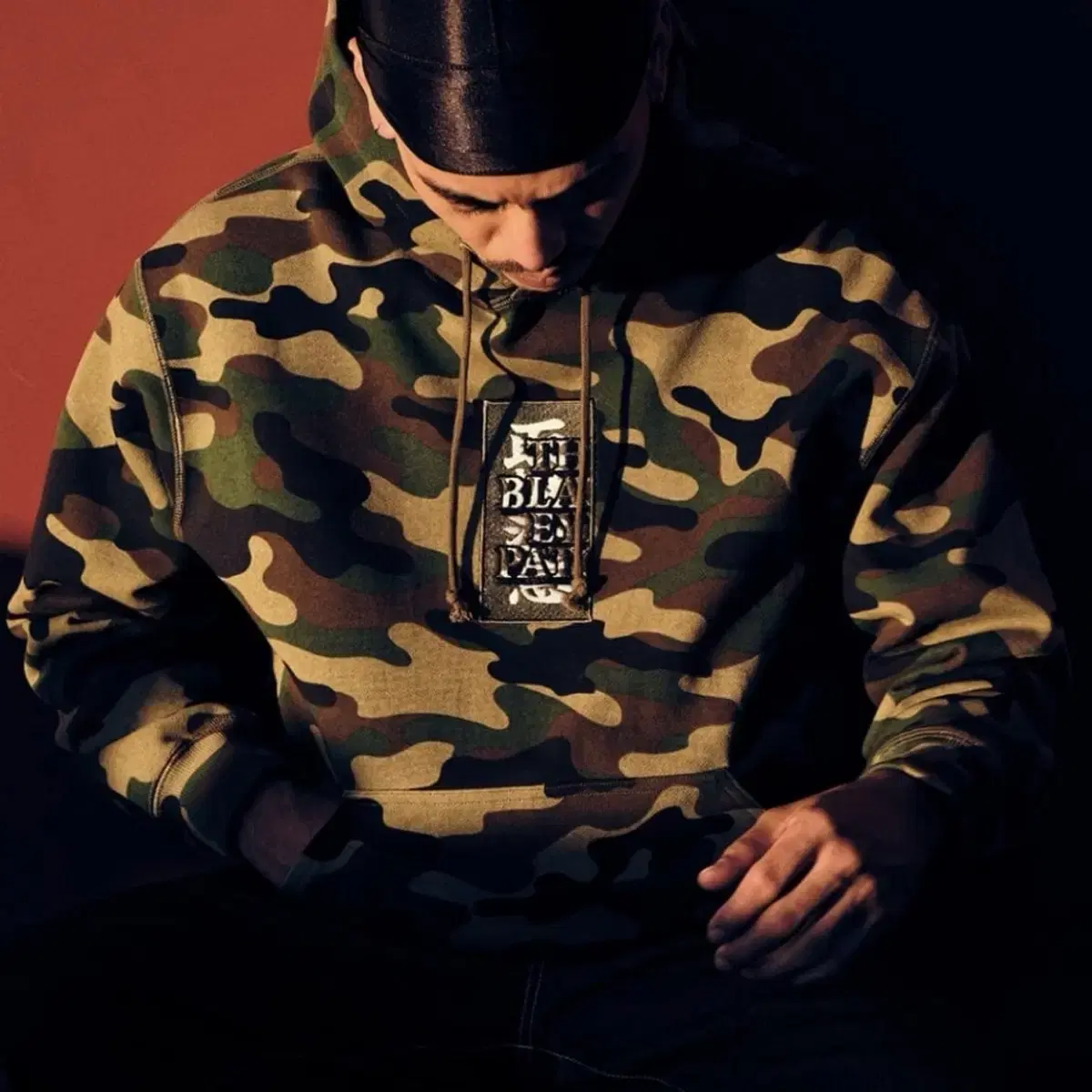 BlackEyePatch CAMOUFLAGE HOODIE