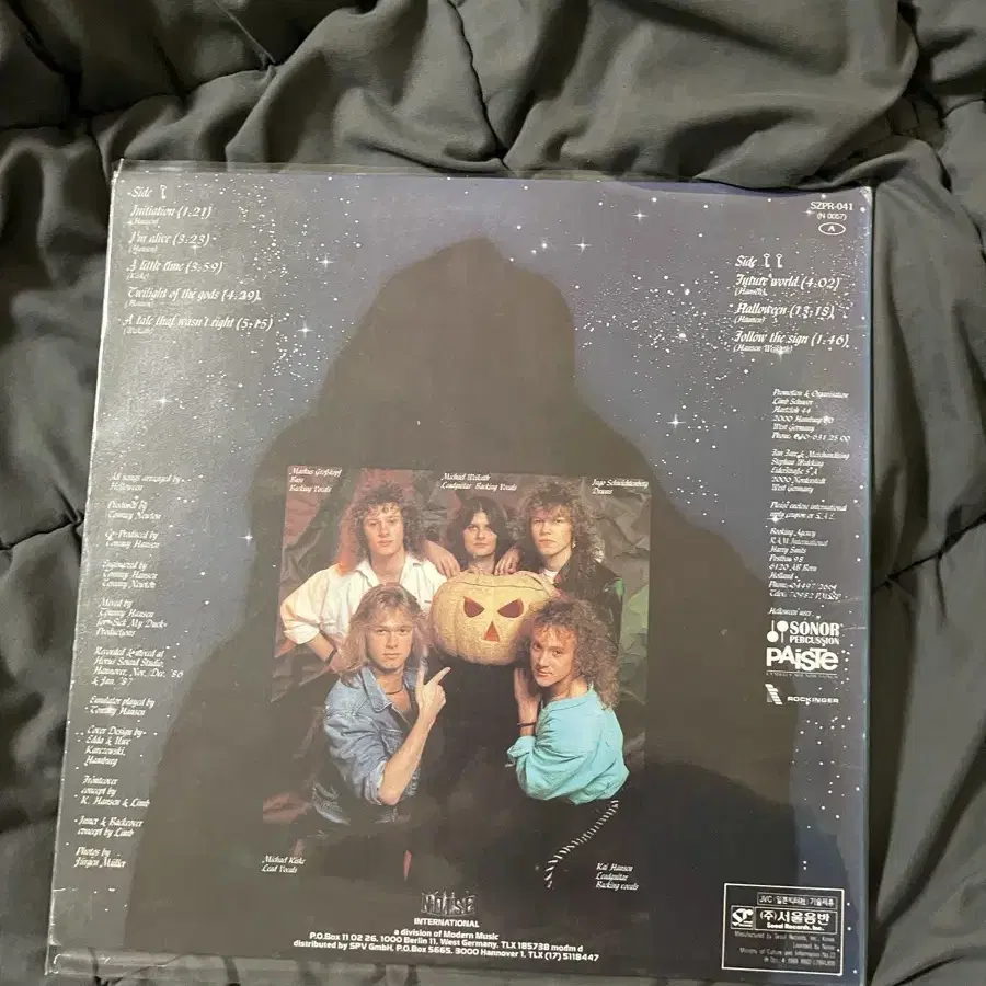 2 LP 엘피판 Helloween & Mr Big