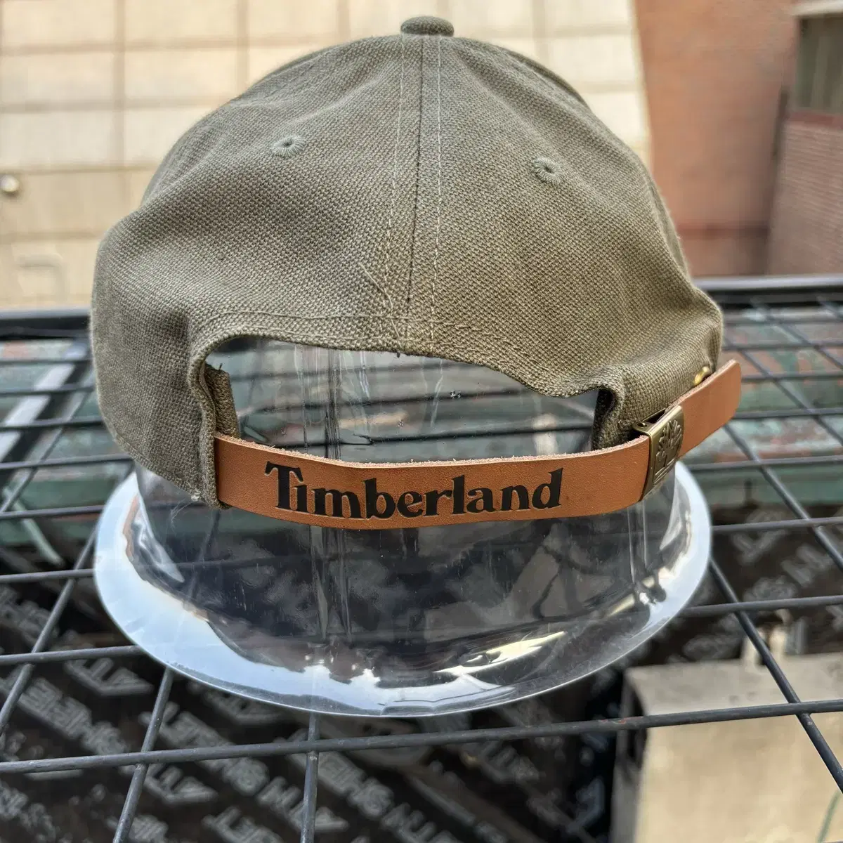 Timberland 팀버랜드 빈티지 카키 볼캡