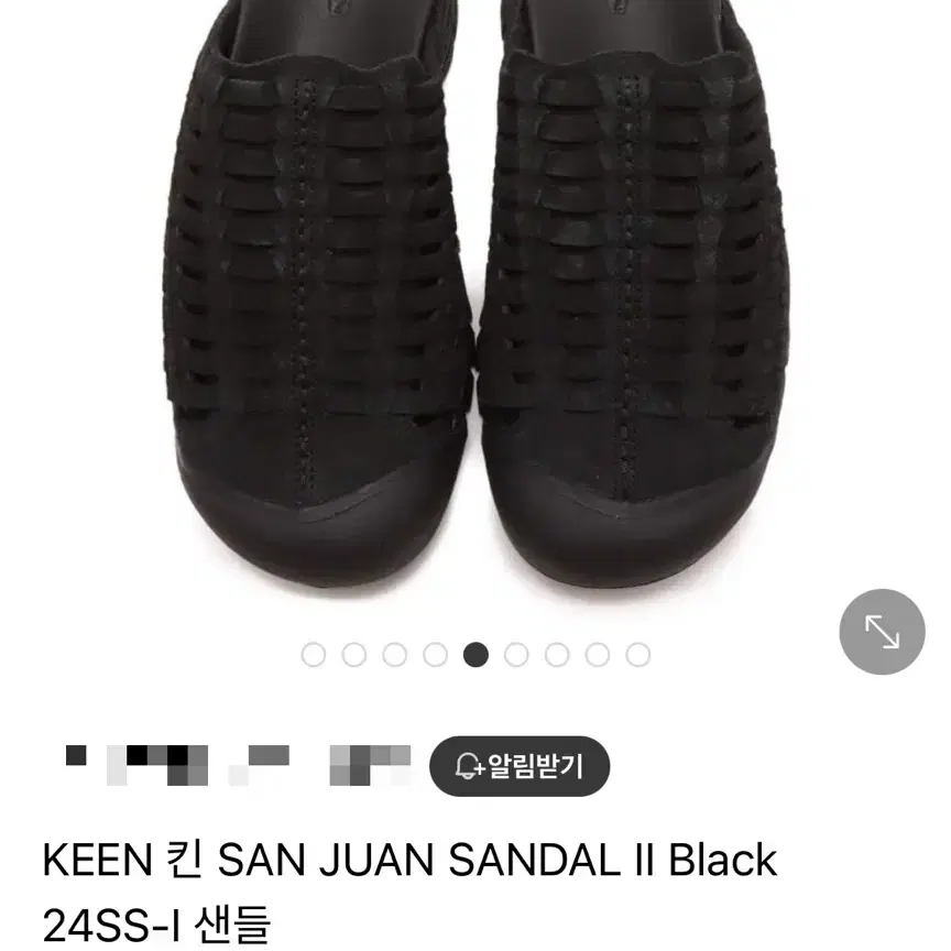 KEEN 킨 샌들 260 SAN JUAN SANDAL II Black