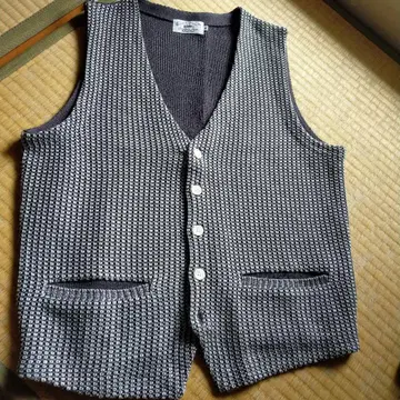 gim 남성 니트 조끼 M