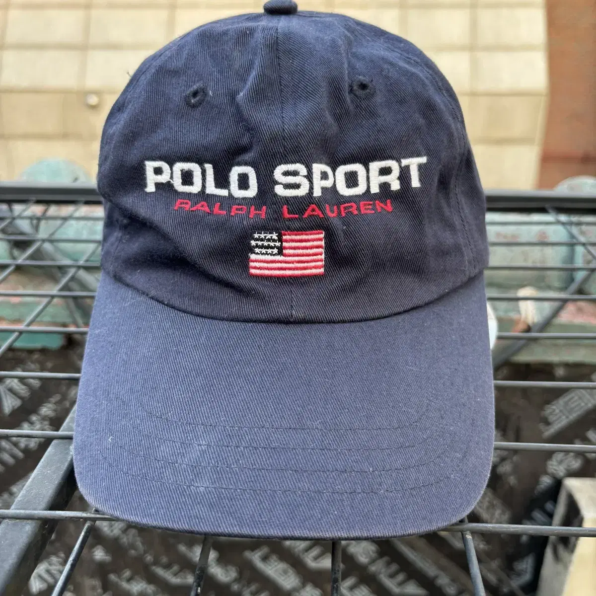 Polo Sports 폴로 스포츠 빈티지 네이비 볼캡