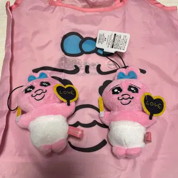 빤쮸토끼 마 스캇 스시로 콜라보 에코백