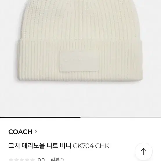 Coach 비니