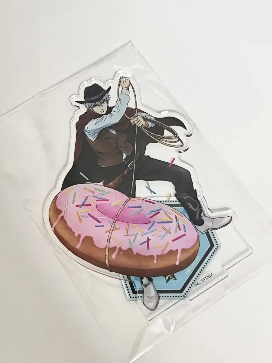 [Rare] Gintoki of Gintama limited edition Donut Cowboy Acrylic