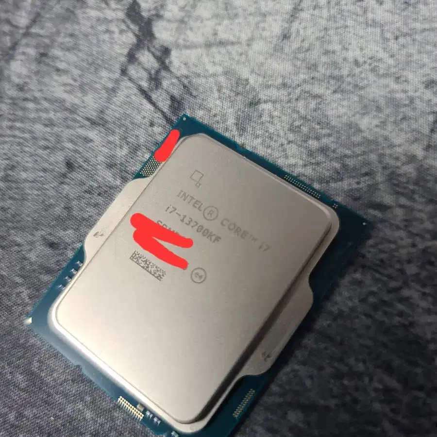 인텔 i7-13700kf cpu 정품