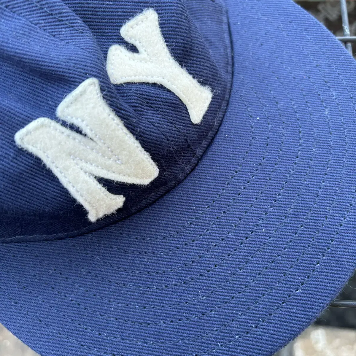 Ebbets Field 이벳필드 NY 로고 네이비 볼캡