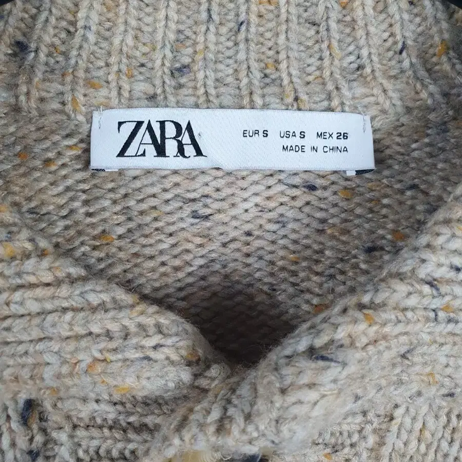 ZARA 자라 보카시 폴로 카라니트 스웨터 오버핏 박시 출근룩 오피스룩