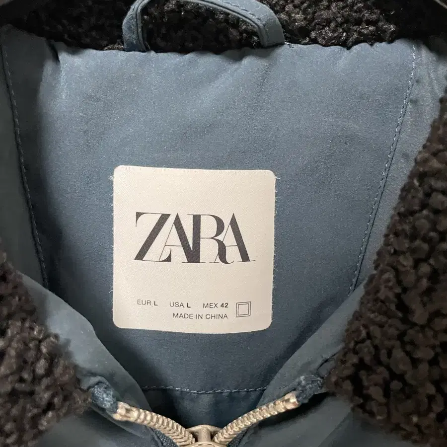 자라(ZARA) 남성 무스탕 팝니다. 100(L)