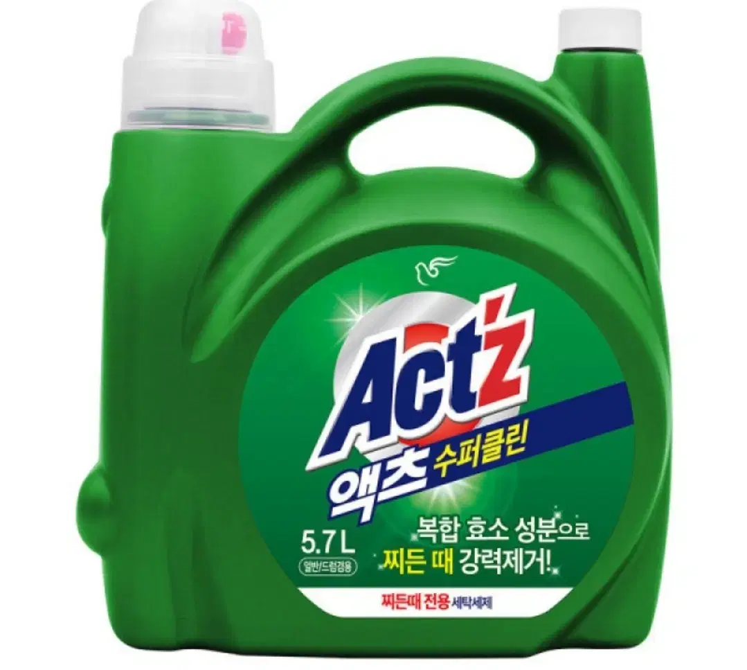 액츠 수퍼클린 액체세제 5.7L 찌든때 전용 세탁세제