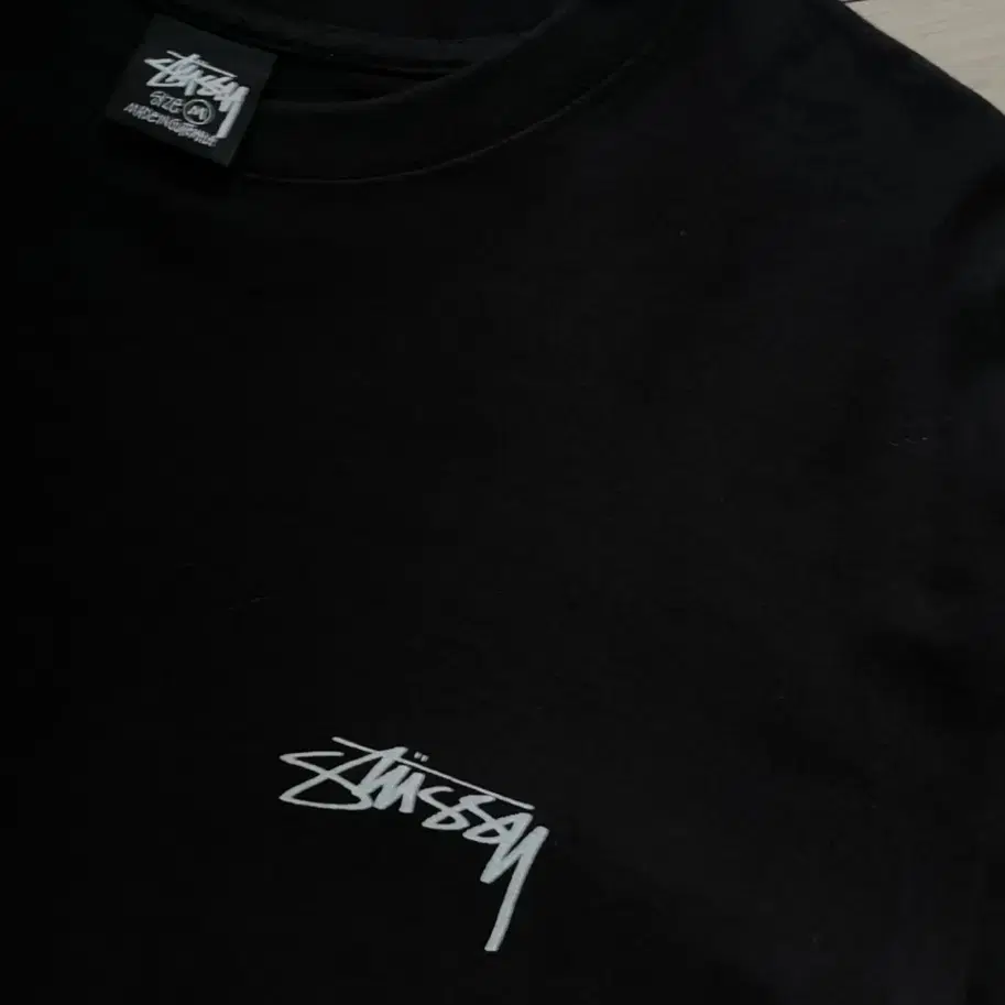 Stussy care label t shirt M