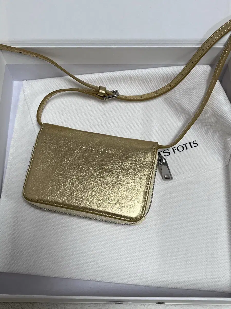 POTTS POTTS CARD BAG - Gold