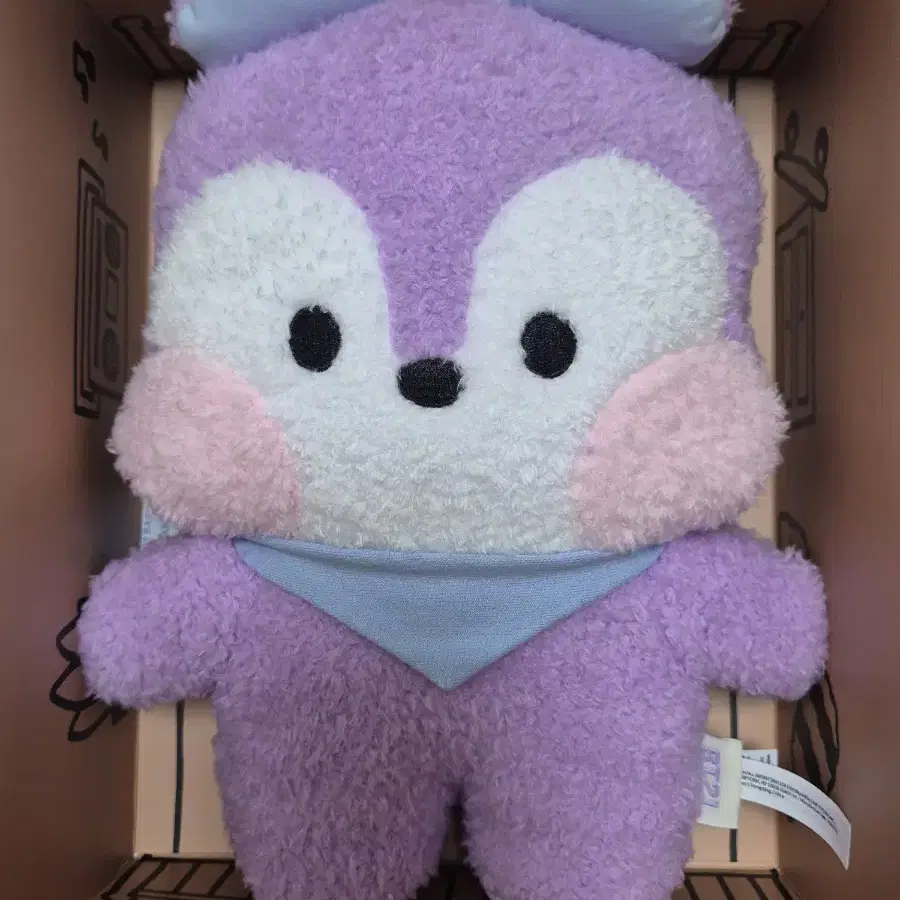 라인프렌즈 BT21 MANG 미니니 빅앤타이니 스탠딩 인형 (M)