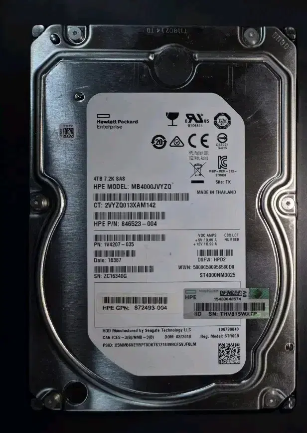 SAS 4TB Hard Drive