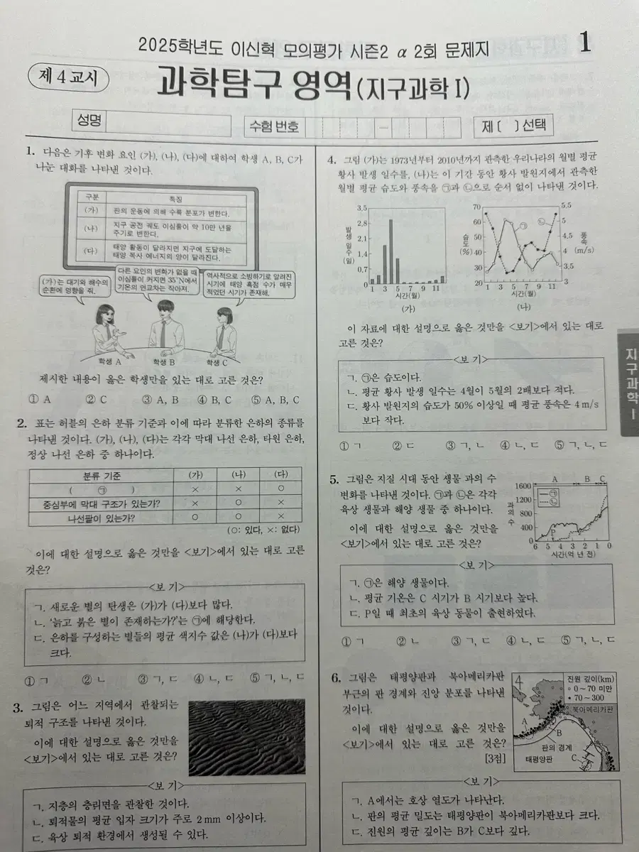 2025 시대인재 이신혁T 모의고사 일괄판매합니다.