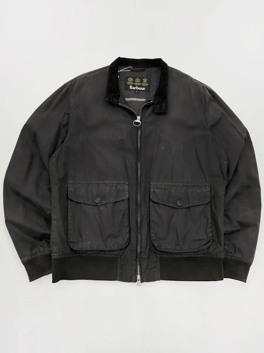 Barbour 바버 HAGART 왁스 블루종 자켓