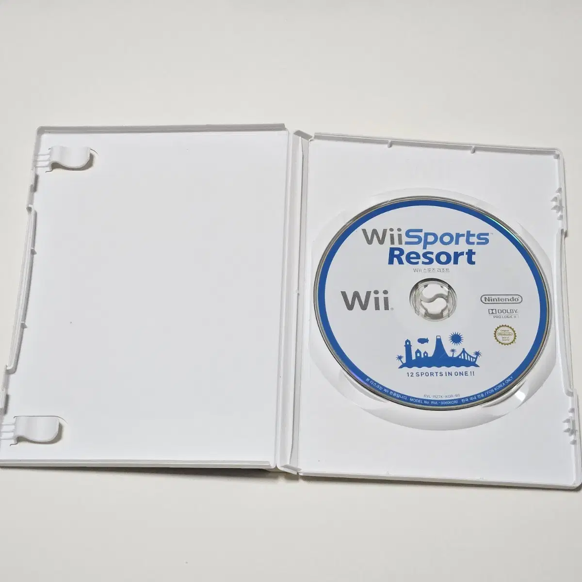 닌텐도 wii 위스포츠 리조트 CD