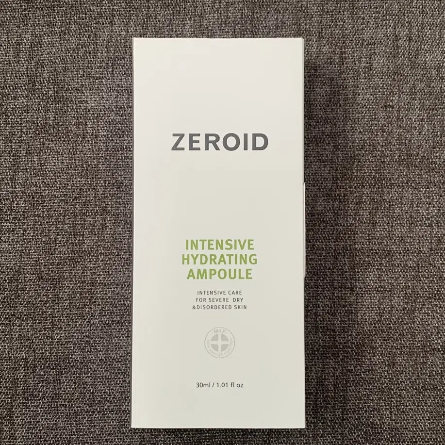 zeroid 인텐시브 하이드레이팅 앰플 30ml