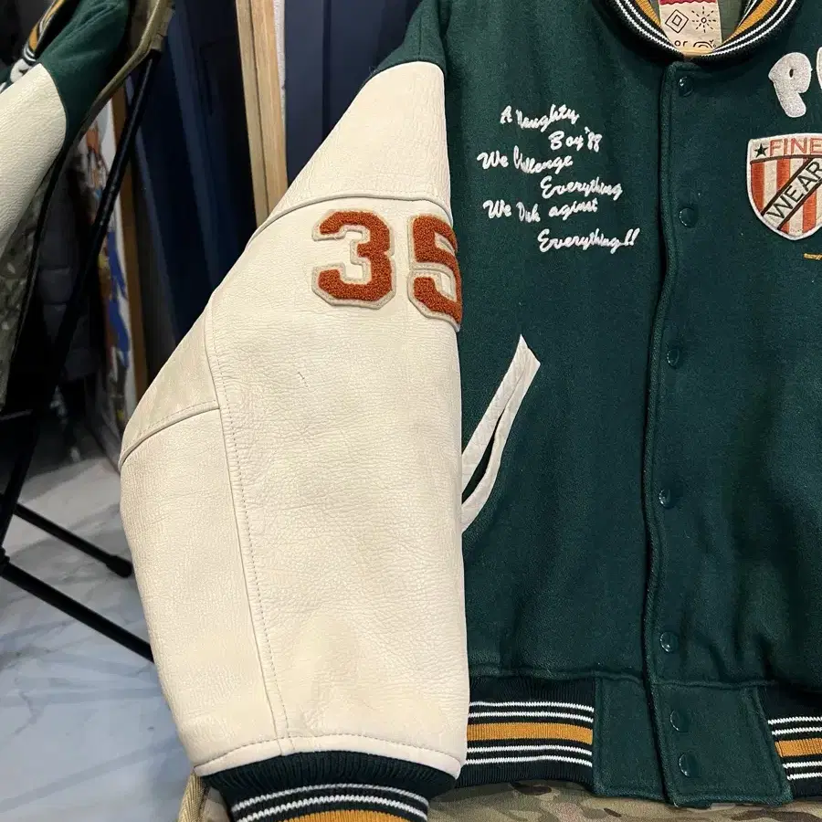 1980s POSHBOY VARSITY 포쉬보이 빈티지바시티자켓