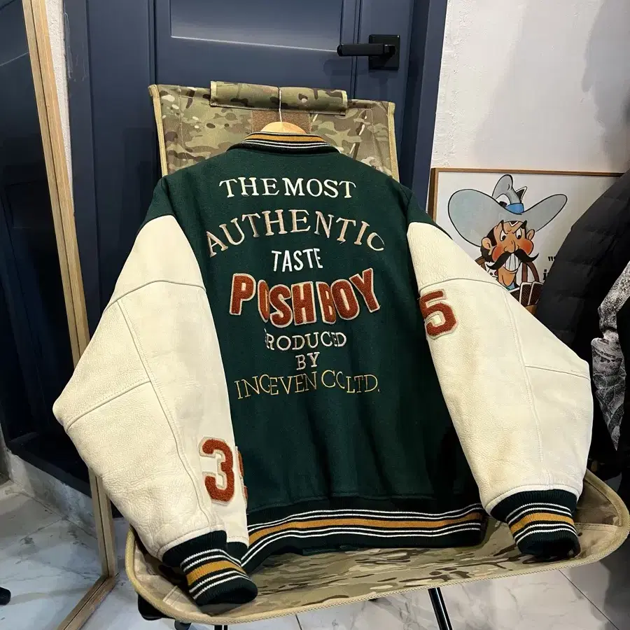 1980s POSHBOY VARSITY 포쉬보이 빈티지바시티자켓