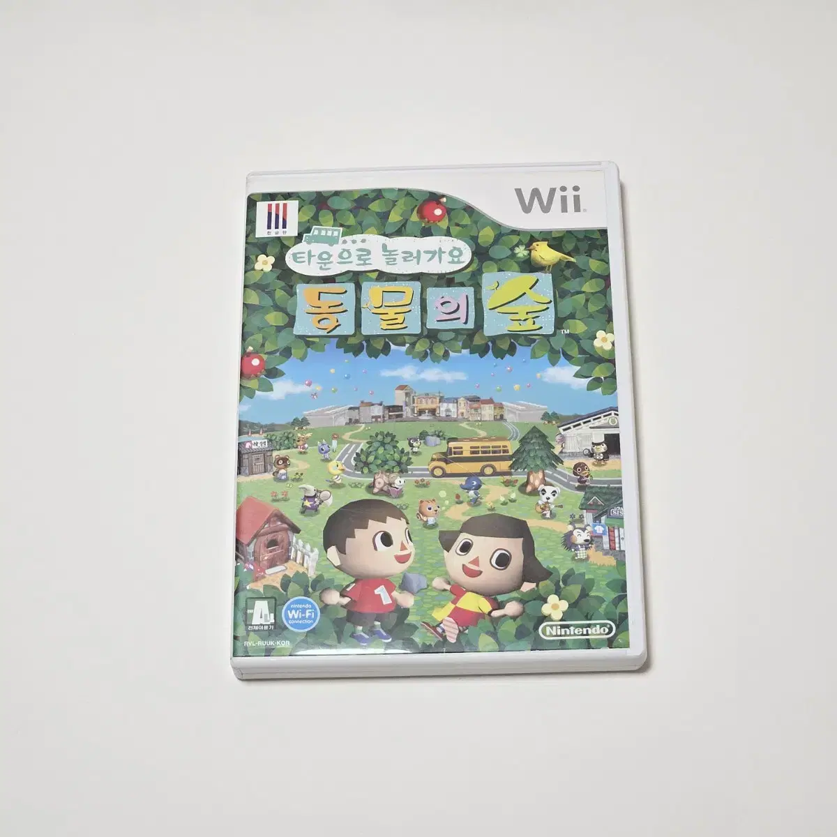 닌텐도 wii 타동숲 동물의숲 CD