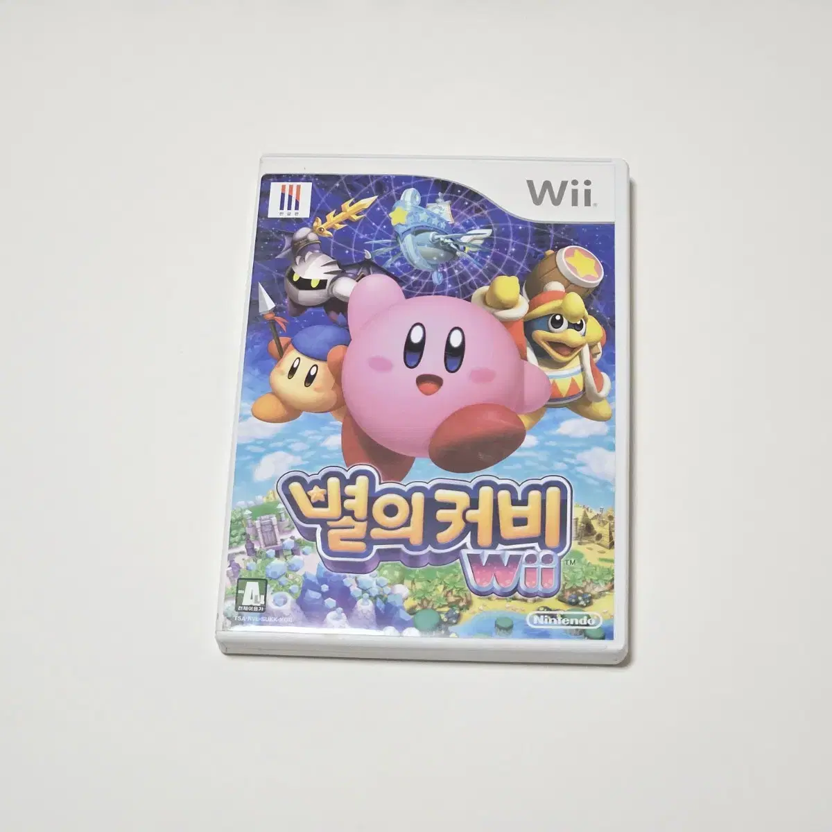 닌텐도 wii 별의커비 CD