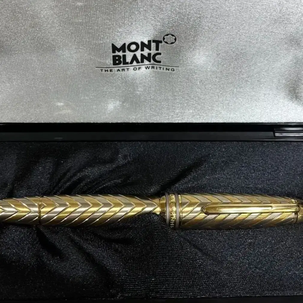 몽블랑 솔리드골드 750 만년필 montblanc 18k