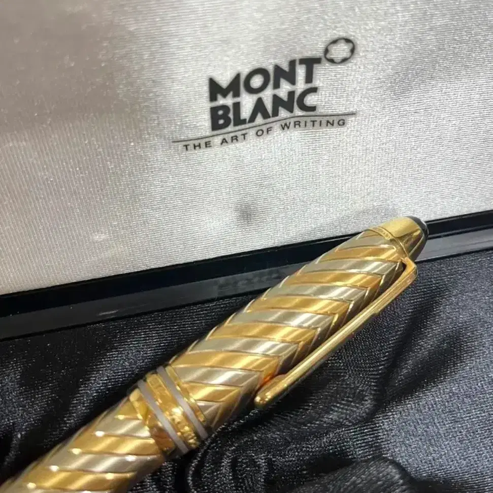 몽블랑 솔리드골드 750 만년필 montblanc 18k