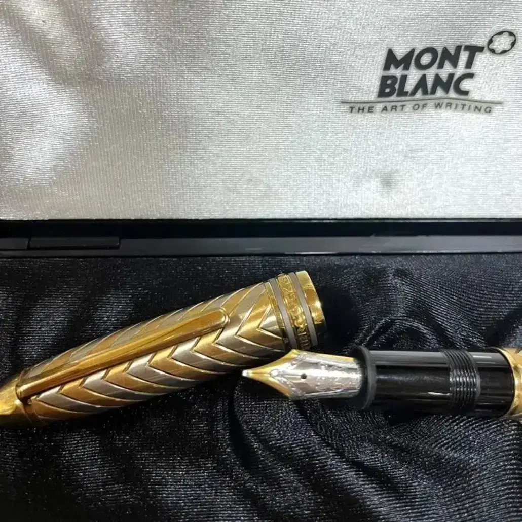 몽블랑 솔리드골드 750 만년필 montblanc 18k