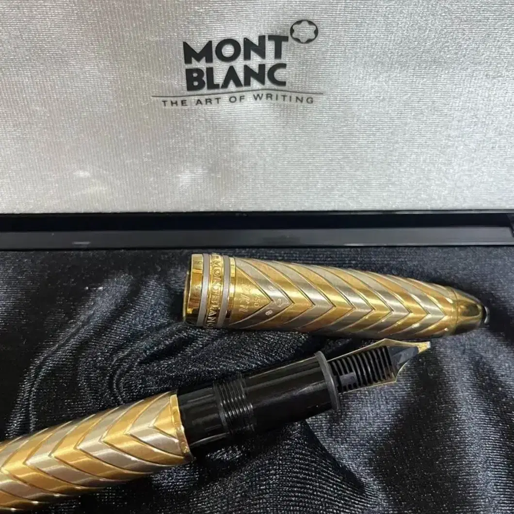 몽블랑 솔리드골드 750 만년필 montblanc 18k