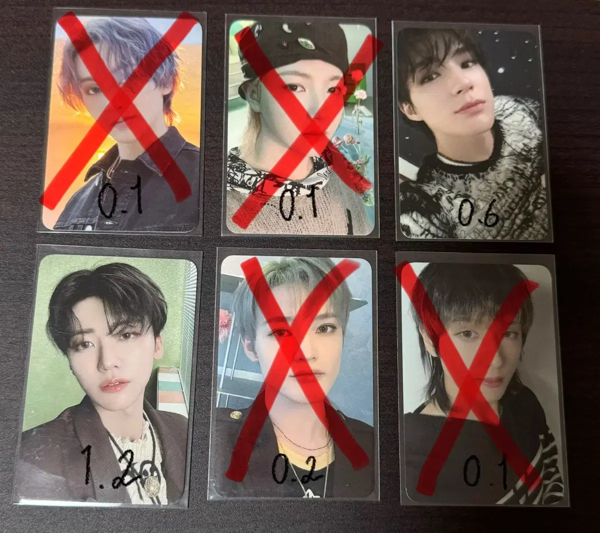 NCT Dream Dreamscape Pop-up LD Photocard wts Mark Renjun Jeno Jaemin Chenle Jisung