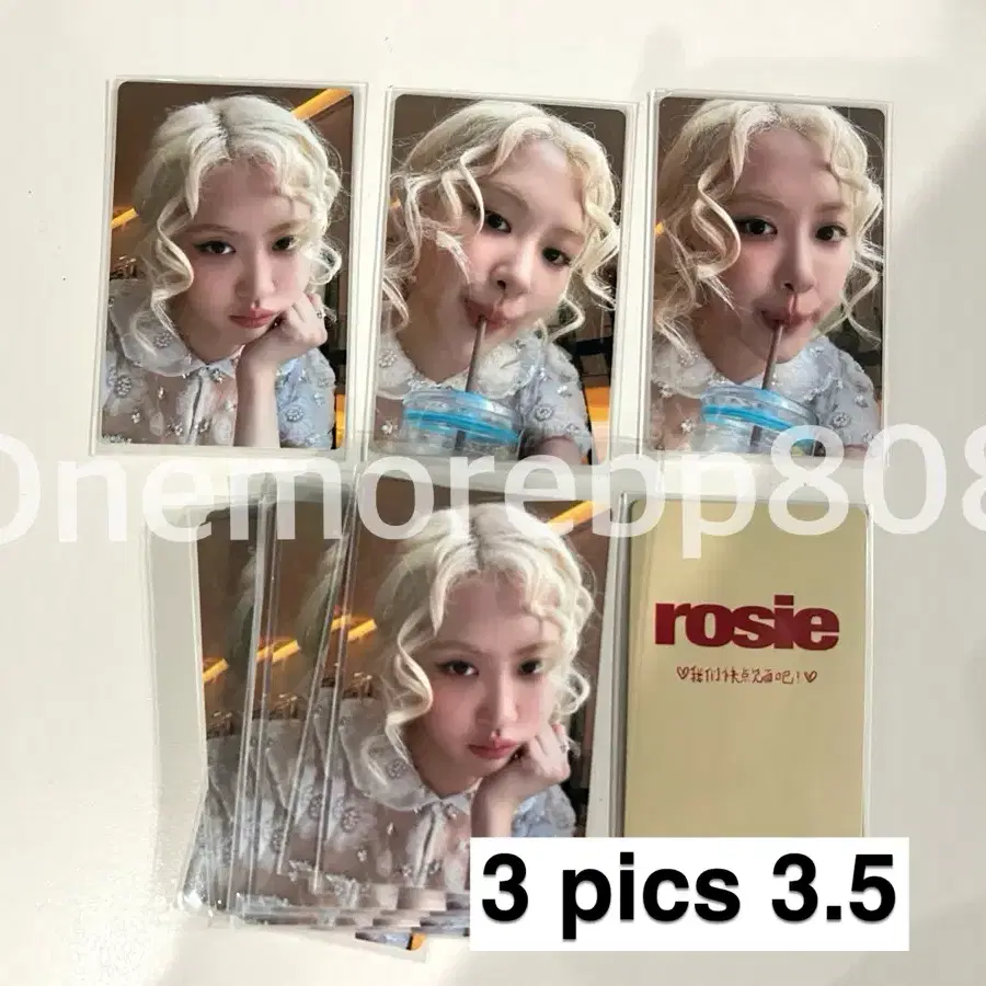 ROSE ROSIE NetEase 로제 로지 중국 특전 포카 양도