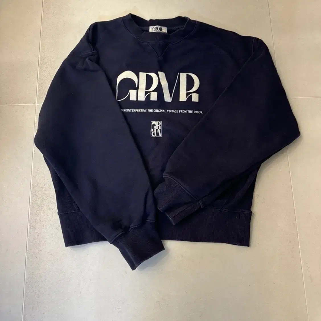 그로브 GRVR SWEAT SHIRT 맨투맨