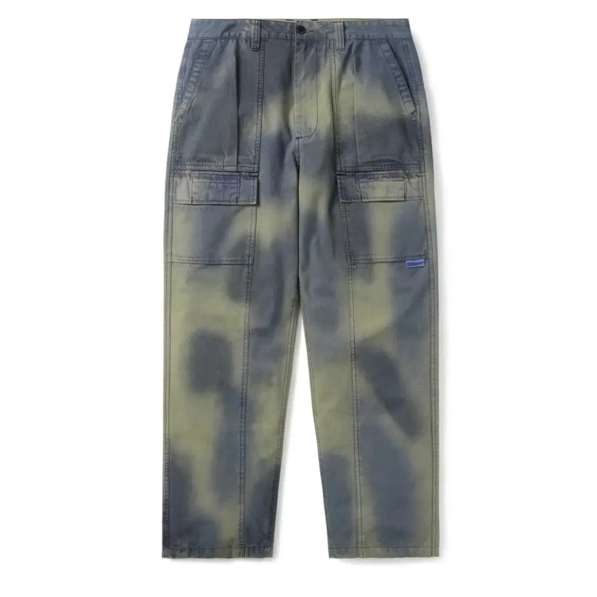 디네댓 spray painted fatique pant navy