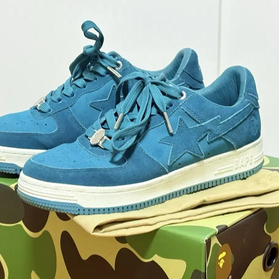 Bape sta 3 M1 green 베이프 스타 스니커즈 그린