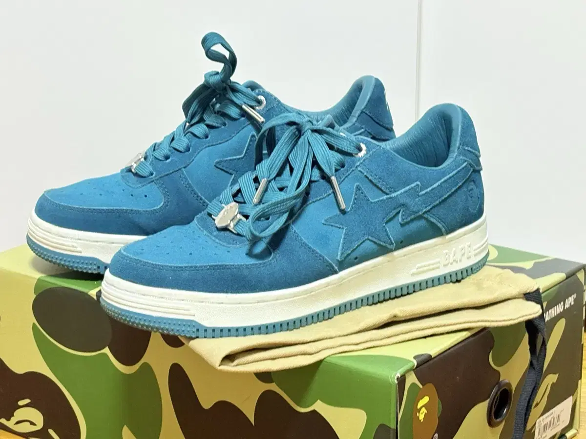 Bape sta 3 M1 green 베이프 스타 스니커즈 그린