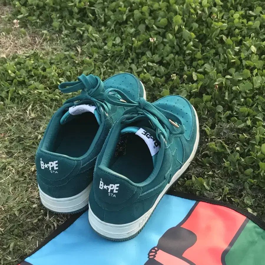 Bape sta 3 M1 green 베이프 스타 스니커즈 그린