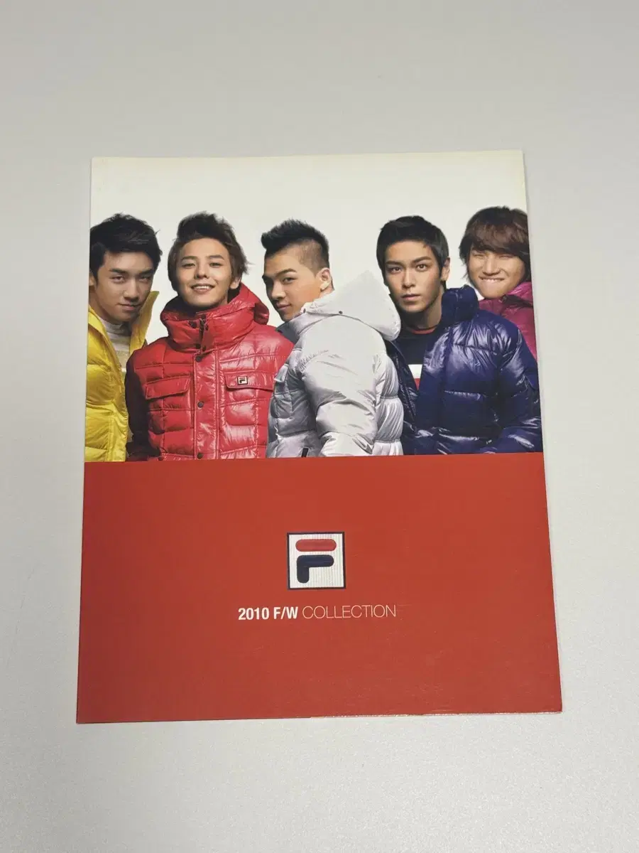 BIGBANG GD G-Dragon Kwon Ji-yong GD TOP Choi Seung-hyun FILA Catalog