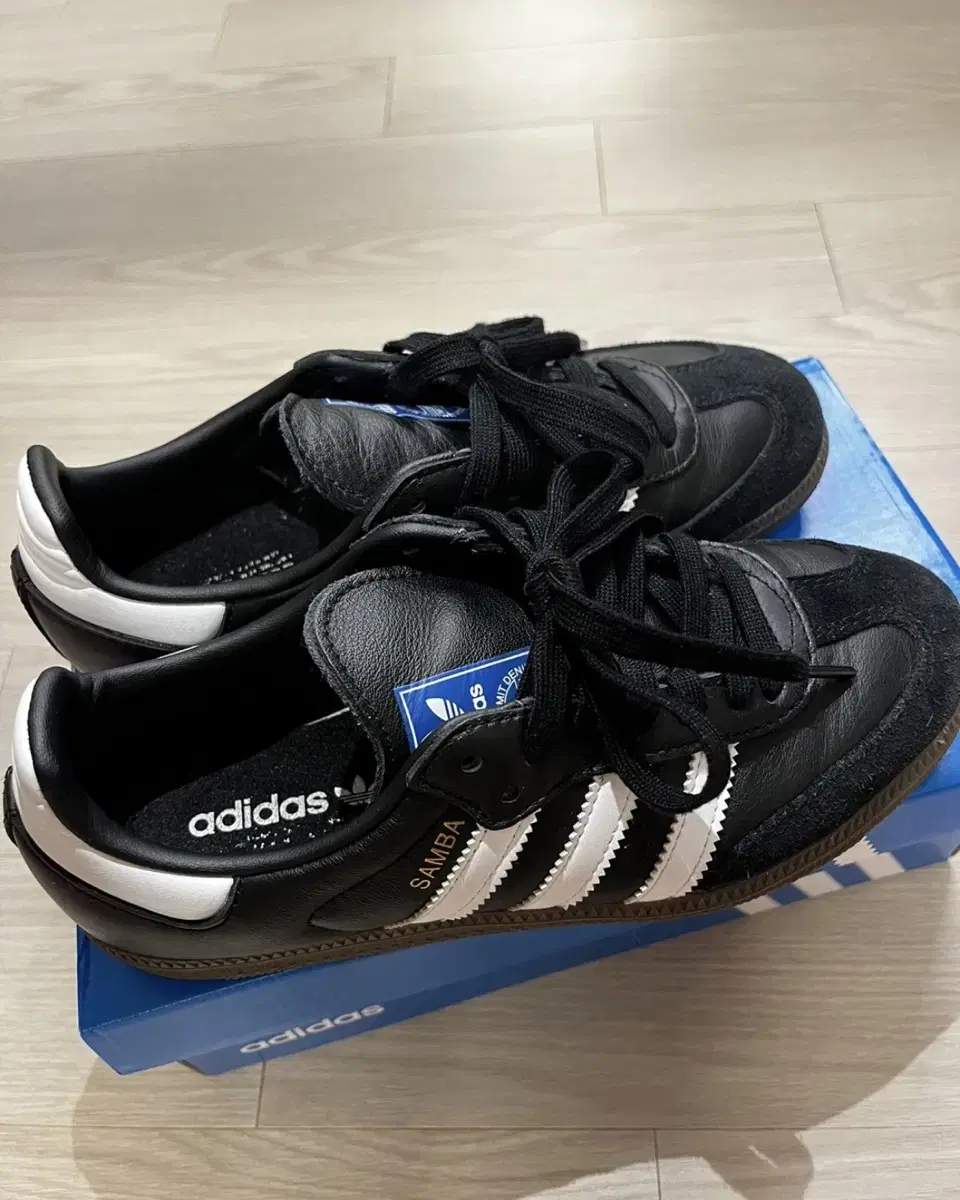 Adidas Samba OG Black White Black Size 220