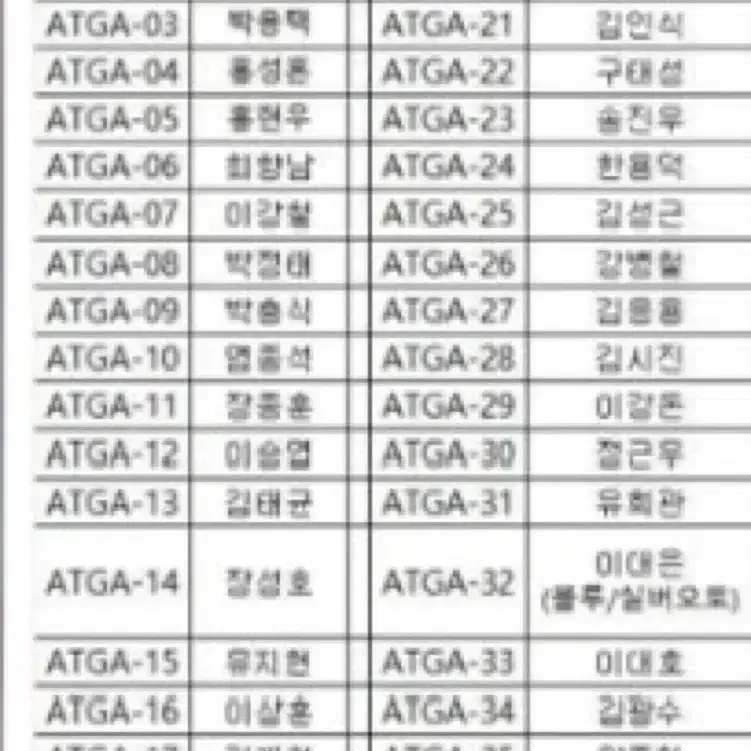 2024 VIA K HEROES 김재현, 김용수 2장 랏(자석케이스포함)