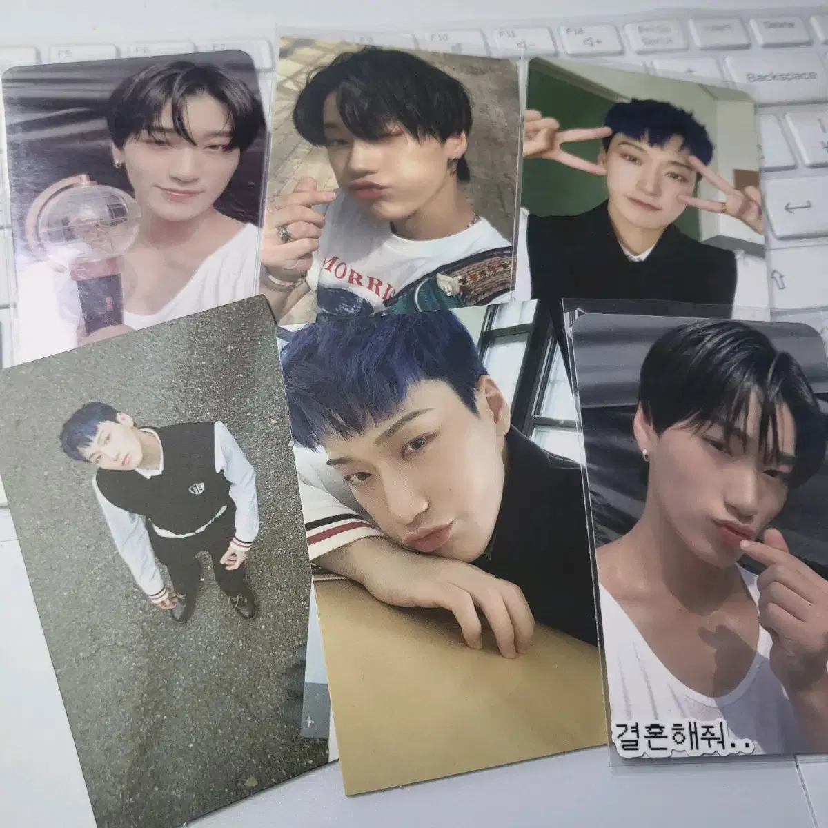 에이티즈 최산 포카 ateez San pc photo card